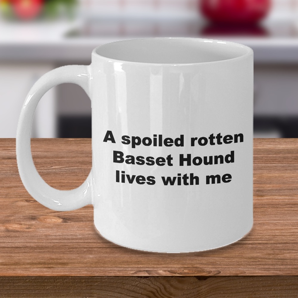 NEW Basset Hound Lover Coffee Mug